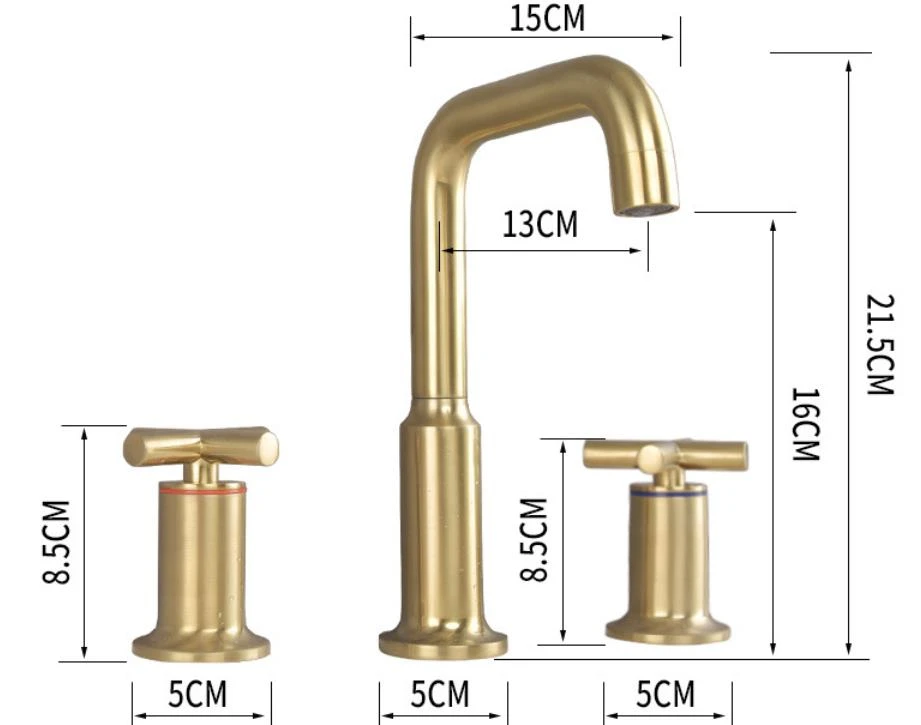 widespread bathroom sink faucet (5)