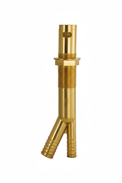 Perangkat Celah Udara Pencuci Piring Kuningan Padat Untuk Aplikasi OEM